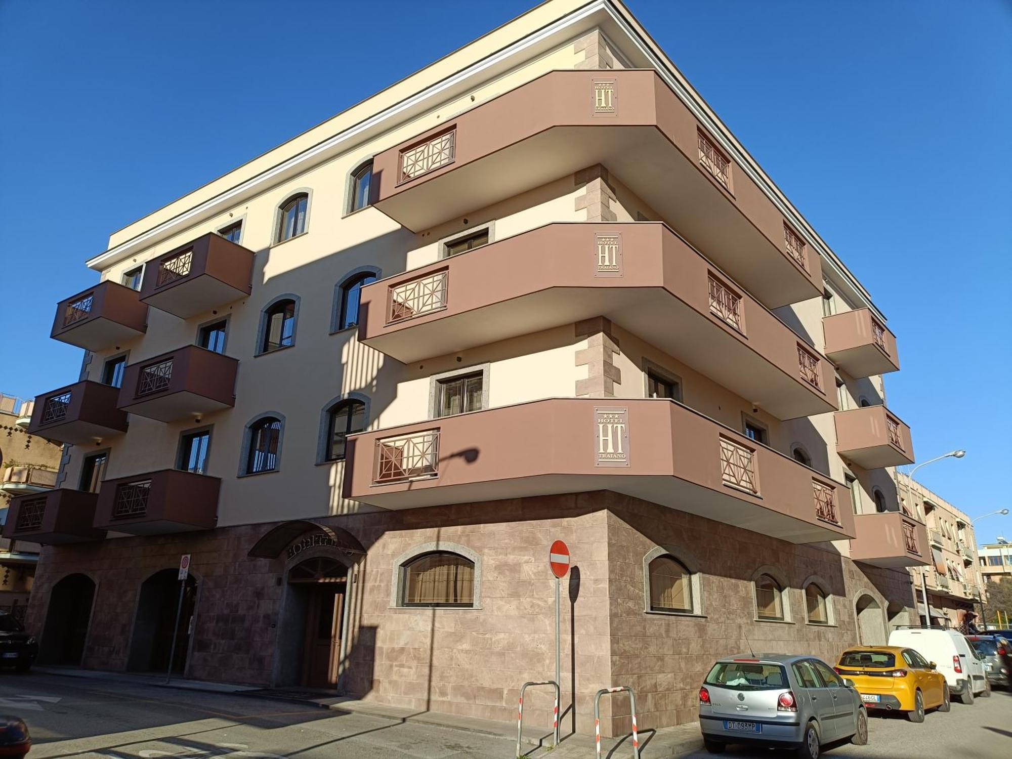 Hotel Traiano شيفيتافيكْيا المظهر الخارجي الصورة